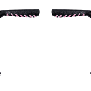 Dream Apparel Heavy Duty Motorcycle Skull Fringed Premium Black Pink Brake Clutch Lever Cover