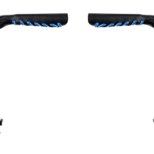 Dream Apparel Heavy Duty Motorcycle Skull Fringed Premium Black Blue Brake Clutch Lever Cover