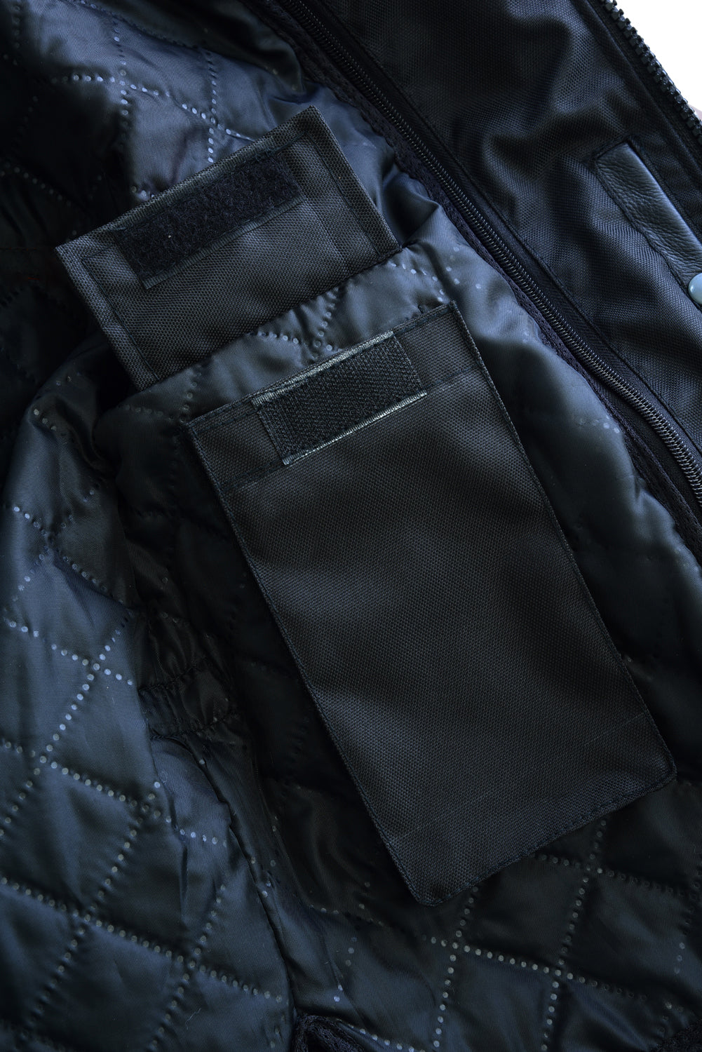 Mens Motorcycle Perforated Textile Reflective Mesh Riding 3 Season Jacket with removable armor - Image 3