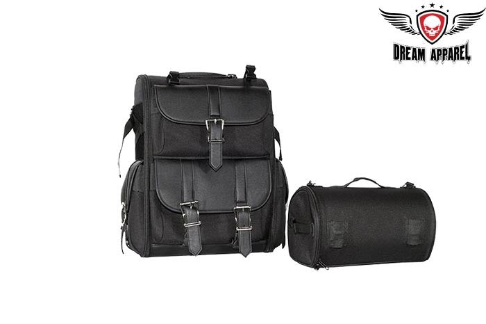 Dream Apparel Big PVC Motorcycle Sissybar Bags - Image 7