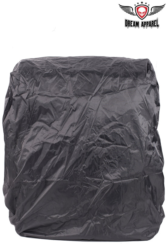 Dream Apparel Large Fine PVC Motorcycle Sissybar Bag With Studs - Image 5
