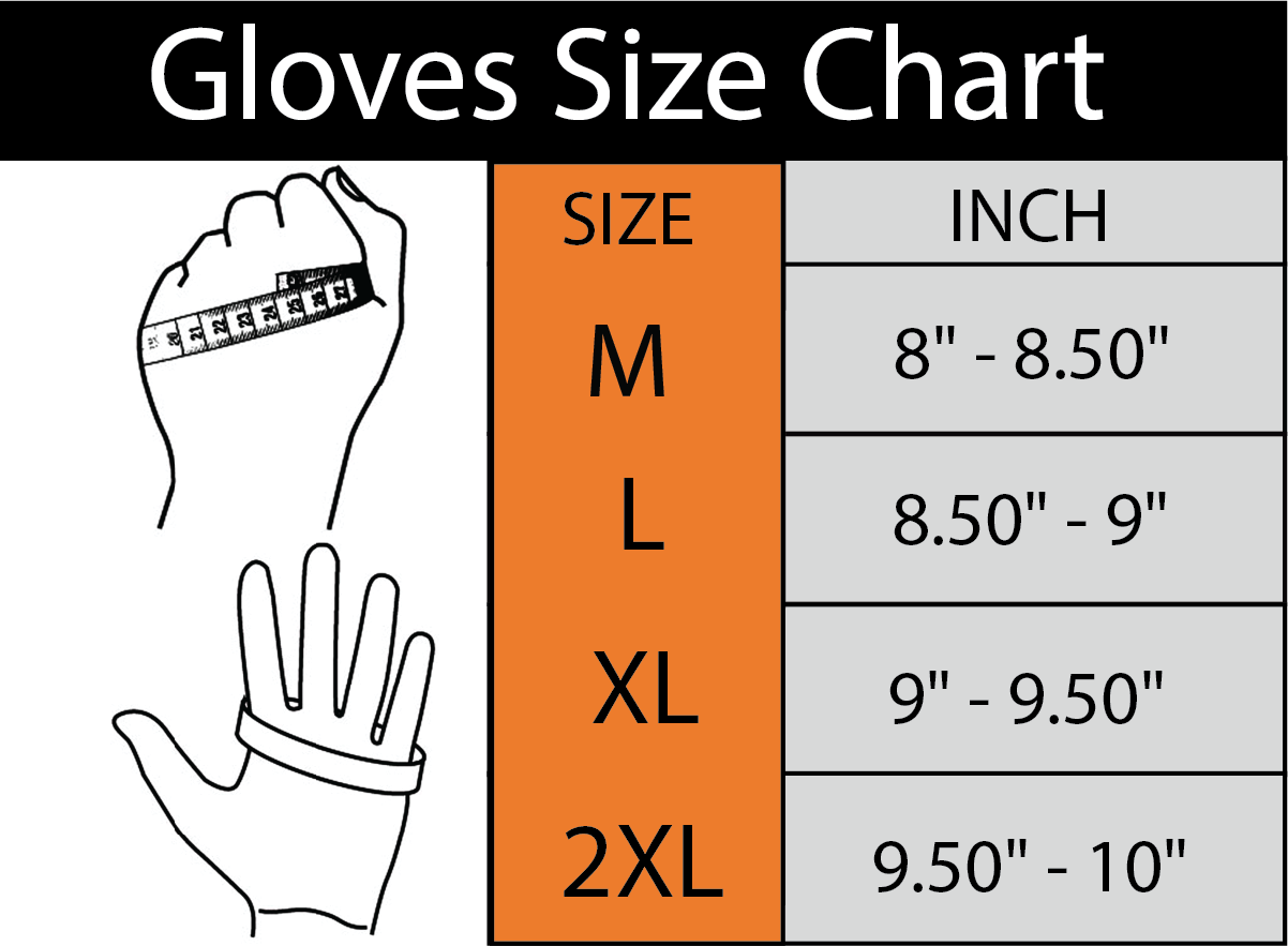 Dream Apparel Motorcycle Gloves With Knuckles Protection - Image 5