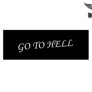 Biker Helmet Sticker