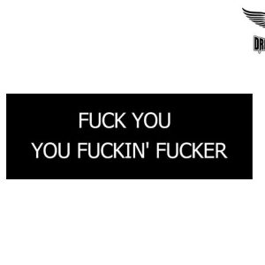 Biker Helmet Sticker