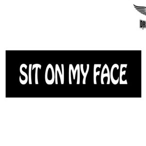Biker Helmet Sticker