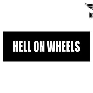 Biker Helmet Sticker