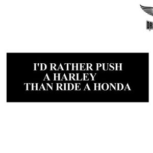 Biker Helmet Sticker