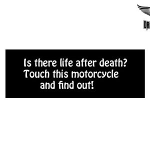 Biker Helmet Sticker