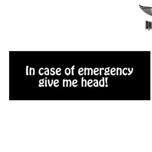 Biker Helmet Sticker