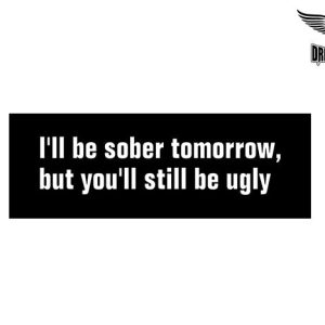 Biker Helmet Sticker