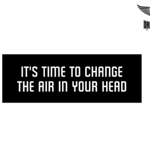 Biker Helmet Sticker