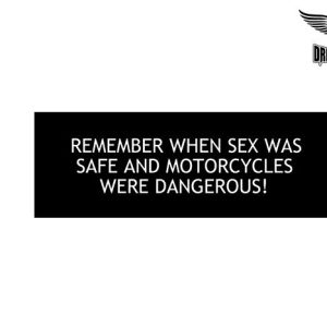Biker Helmet Sticker