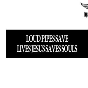 Biker Helmet Sticker