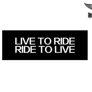 Biker Helmet Sticker