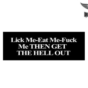 Biker Helmet Sticker
