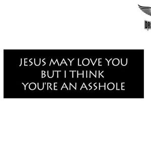 Biker Helmet Sticker