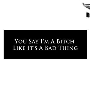 Biker Helmet Sticker