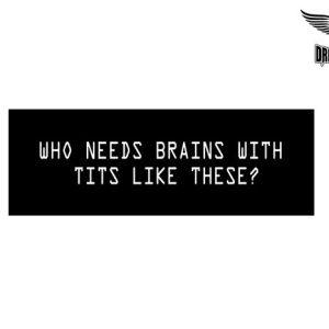Biker Helmet Sticker