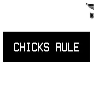 Biker Helmet Sticker