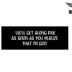 Biker Helmet Sticker
