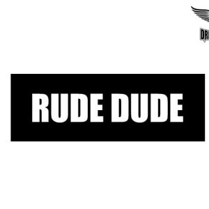 Biker Helmet Sticker