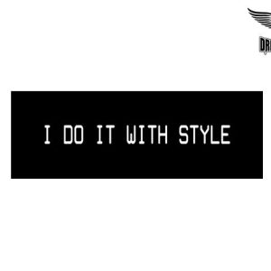 Biker Helmet Sticker