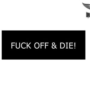 Biker Helmet Sticker