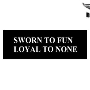 Biker Helmet Sticker