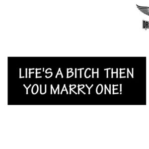 Biker Helmet Sticker