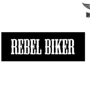 Biker Helmet Sticker