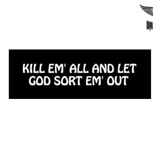 Biker Helmet Sticker
