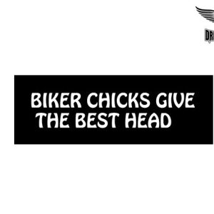Biker Helmet Sticker