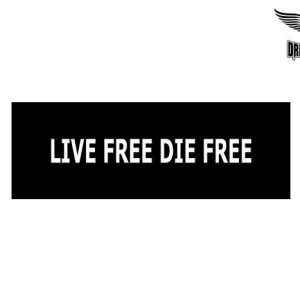 Biker Helmet Sticker
