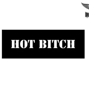 Biker Helmet Sticker