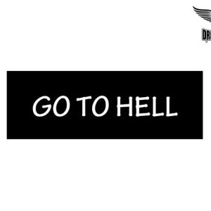 Biker Helmet Sticker