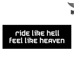 Biker Helmet Sticker