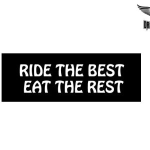 Biker Helmet Sticker