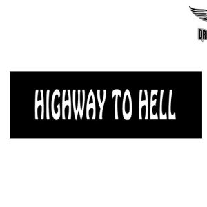 Biker Helmet Sticker