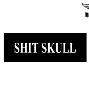 Biker Helmet Sticker