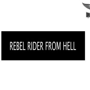 Biker Helmet Sticker