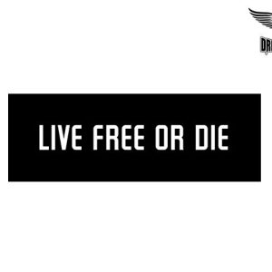 Biker Helmet Sticker