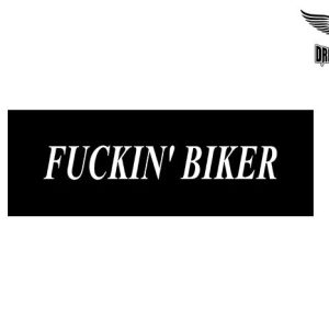 Biker Helmet Sticker