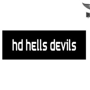 Biker Helmet Sticker
