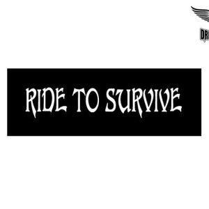 Biker Helmet Sticker
