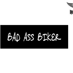 Biker Helmet Sticker