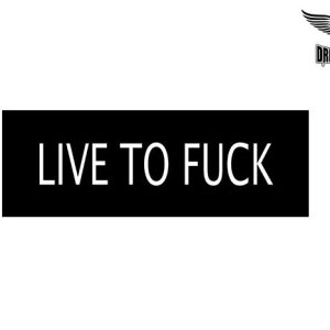 Biker Helmet Sticker