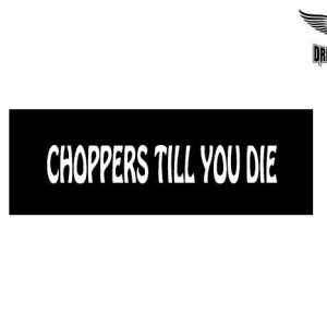 Biker Helmet Sticker