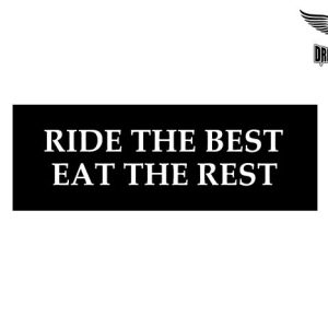 Biker Helmet Sticker