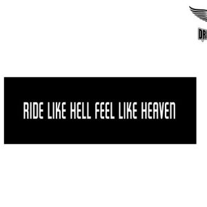 Biker Helmet Sticker