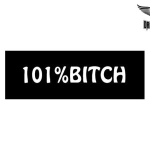 Biker Helmet Sticker